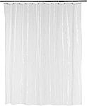 Amazon Basics PEVA Shower Curtain Liner w/ Metal Grommets & Plastic Shower Hooks $7.50