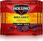 5-pack Jack Link's Beef Jerky, Teriyaki (0.625 Oz) $4.80