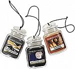 3-Pack Yankee Candle Car Hanging Car Jar Air Fresheners $3
