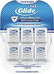 6-Ct Oral-B Glide Pro-Health Dental Floss (Mint 40m) $10