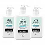 5.8-oz Neutrogena Ultra Gentle Daily Face Wash for Sensitive Skin (3 for $10)