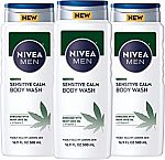 3-pack NIVEA MEN Sensitive Calm Body Wash $7.90