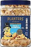 33oz PLANTERS Fancy Whole Cashews with Sea Salt $12.36