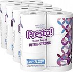48-Ct Amazon Brand Presto! 308-Sheet Mega Roll Toilet Paper $37 and more