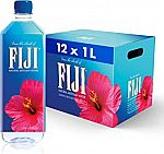 12-Pack 1L FIJI Natural Artesian Water $18