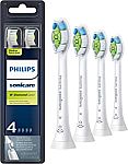 4-Count Philips Sonicare Genuine W DiamondClean Replacement Toothbrush Heads $24