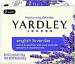2-Ct Yardley Bar Soap (English Lavender) $1.60