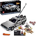 LEGO Icons Back to The Future Time Machine 10300 Building Set $139