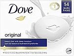 14-Ct Dove Beauty Bar Gentle Skin Cleanser $8.56