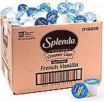 180-Ct SPLENDA Single Serve Coffee Creamer Cups $7