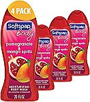 4-Pk 20-oz Softsoap Pomegranate & Mango Spritz Body Wash $12