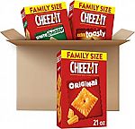 Cheez-It Baked Snack Cheese Crackers 3 Flavor Variety Pack 21oz Box $11.75 and more