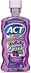 4 X ACT Kids Anticavity Fluoride Rinse Groovy Grape 16.9 fl. oz. $11