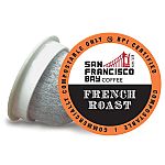 San Francisco Bay Coffee OneCup K-Cups Dark Roast Coffee Pods (French Roast) 80-Ct $18.55, 120-Ct $27.85