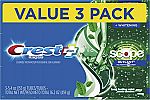 3-Ct 5.4-oz Crest Complete Whitening + Scope Toothpaste (Mint) $5.35
