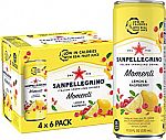 24-pack Sanpellegrino Momenti Lemon and Raspberry Flavored Italian Sparkling Drink $13