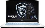 MSI Sword 15.6" FHD 144hz Gaming Laptop (i7-12650H 16GB 1TB SSD RTX 3070 Ti) $1199.99