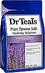3-lbs Dr Teal's Epsom Salt Soaking Solution (Soothe & Sleep, Lavender) $3.95