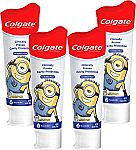 4-Ct 4.6 Oz Colgate Kids Toothpaste $7