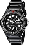 Casio Men's Black Resin Dive Watch $17 & More