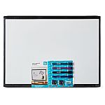 Pen+Gear Magnetic Dry Erase Board, Black, 17" x 23" $7