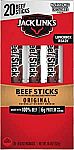 20-Ct Jack Link's Beef Sticks (Original) $9