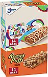 28-Ct Reese's Puffs & Cinnamon Toast Crunch Cereal Bar Treats $8.60