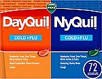 Vicks DayQuil and NyQuil Combo Pack (48 DayQuil, 24 NyQuil) $7.10