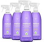 4-Pack 28-oz Method All-Purpose Cleaner Spray or Glass Cleaner $9.30