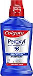 16.9-oz Colgate Peroxyl Antiseptic Mouthwash & Mouth Sore Rinse (Mild Mint) $2.70