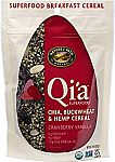 7.9-Oz Qi'a Superfood Organic Chia, Buckwheat & Hemp Cereal Topper $3.90