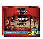 Jacks Link's Original Protein On-The-Go Lunch Packs $4.07