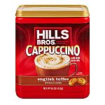 16oz Hills Bros Cappuccino (English Toffee) $2.29