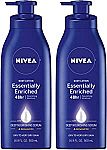 2-Ct 16.9 Fl Oz NIVEA Essentially Enriched Body Lotion $8.98