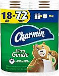 18 Mega rolls Charmin Ultra Gentle Toilet Paper $18.79