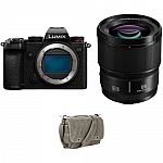 Panasonic Lumix S5 Mirrorless Camera with 85mm f/1.8 Lens Kit $1898 and more