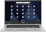 ASUS 17.3" Full HD Chromebook (N4500 4GB 32GB) $189