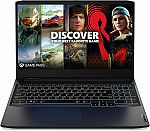 Lenovo IdeaPad Gaming 3 15.6" 120Hz Gaming Laptop (Ryzen 5-5600H, 8GB, 512GB SSD, RTX 3050Ti) $602