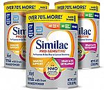 3-Ct Similac Pro-Sensitive Infant Formula $73