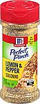 6-pack McCormick Perfect Pinch Lemon & Pepper Seasoning, 5.75 oz $9.50 or $7