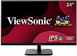 ViewSonic VA2456-MHD 24” 1080p Monitor $109.99