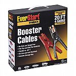 Everstart 20-FT 4 GAUGE! Automotive Booster Cables, Jumper Cables $17.87