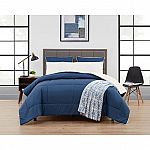 Serta So Cozy 5-Piece Sherpa Reverse Comforter Set $20