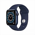 Apple Watch Series 6 40mm Blue Aluminum $211