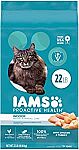 22-lbs IAMS Proactive Health Adult Cat Food (Chicken, Turkey, and Garden Greens) $22.30
