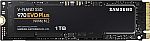 SAMSUNG 970 EVO Plus SSD 1TB, M.2 NVMe Interface Internal SSD $49.99