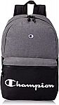 Champion Adult Manuscript Backpack (Heather Grey or Black) $22 (orig. $45)