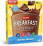 60-Ct Carnation Breakfast Essentials Powder Rich Milk Chocolate Drink $11