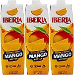 3-Pack 33.8-oz Iberia Mango Nectar $4 (or $2.60 ymmv)
