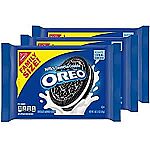 3-Count 19.1-Oz Oreo Family Size Chocolate Sandwich Cookies $10.55
